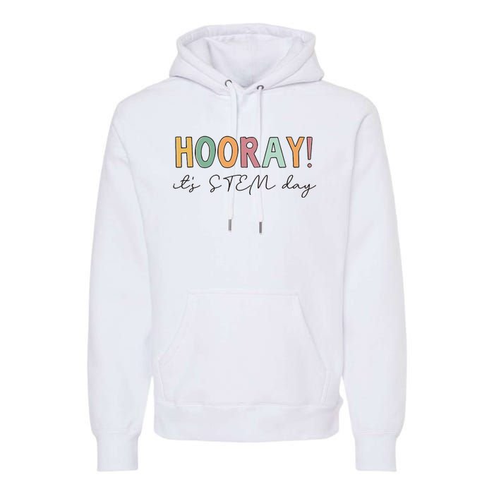 Hooray ItS Stem Day Teacher Specials Squad Premium Hoodie