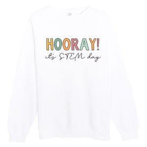 Hooray ItS Stem Day Teacher Specials Squad Premium Crewneck Sweatshirt