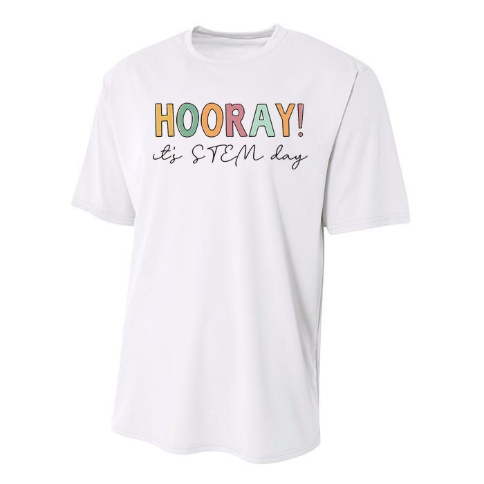 Hooray ItS Stem Day Teacher Specials Squad Performance Sprint T-Shirt