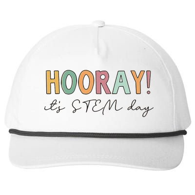 Hooray ItS Stem Day Teacher Specials Squad Snapback Five-Panel Rope Hat