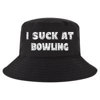Hilarious I Suck At Bowling Bowler Quote Cool Comfort Performance Bucket Hat