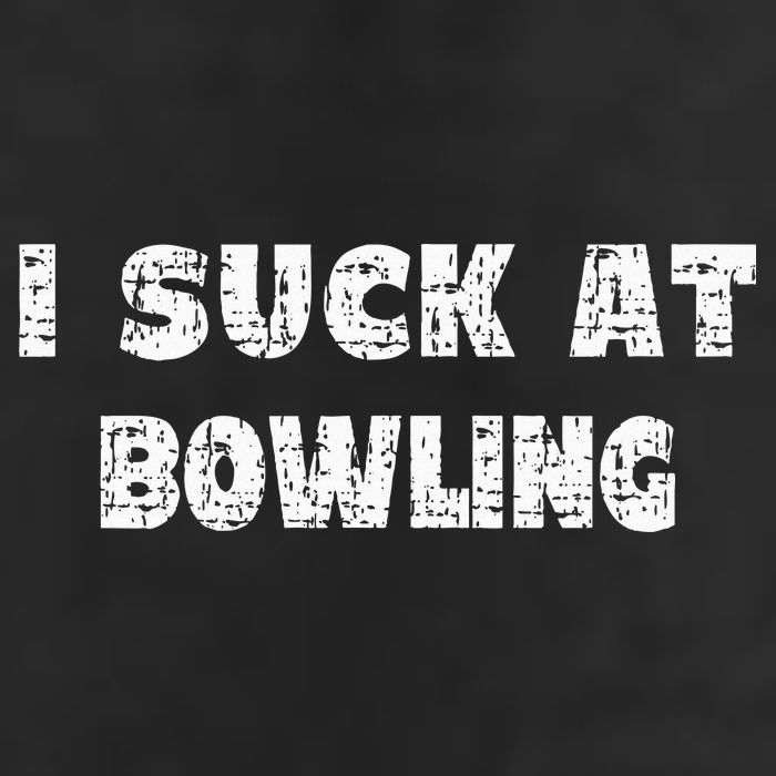Hilarious I Suck At Bowling Bowler Quote Golf Towel