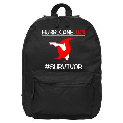 Hurricane Ian Survivor Florida Map 16 in Basic Backpack