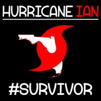 Hurricane Ian Survivor Florida Map 16 in Basic Backpack