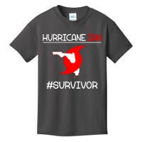 Hurricane Ian Survivor Florida Map Kids T-Shirt