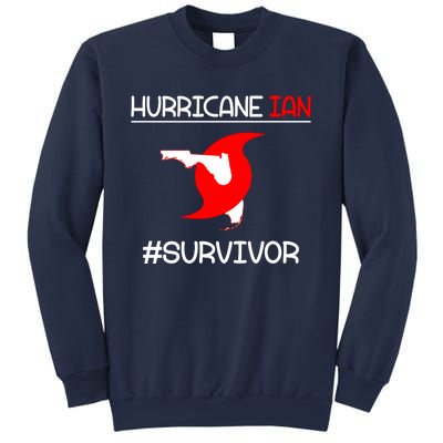 Hurricane Ian Survivor Florida Map Sweatshirt