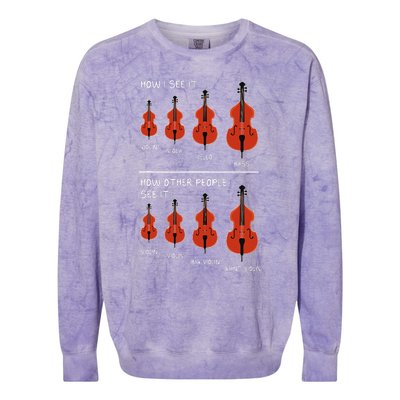 How I See It Cello Colorblast Crewneck Sweatshirt