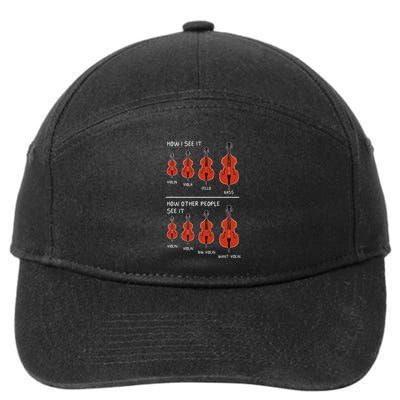 How I See It Cello 7-Panel Snapback Hat