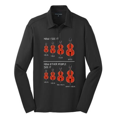 How I See It Cello Silk Touch Performance Long Sleeve Polo