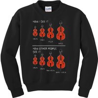 How I See It Cello Kids Sweatshirt