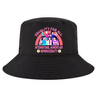 Happy International 'S Day: Embrace Equity Gift Cool Comfort Performance Bucket Hat