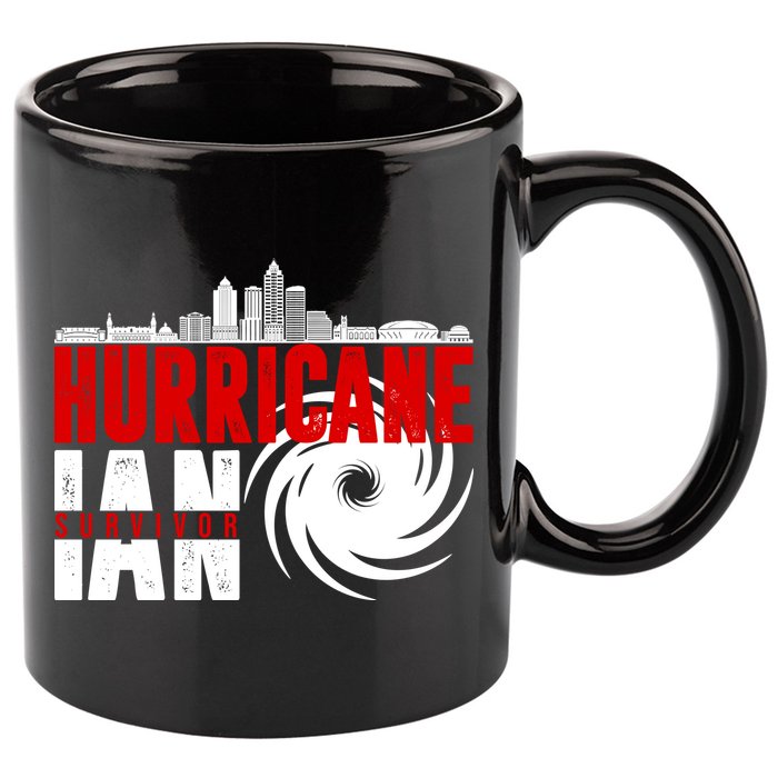Hurricane IAN Survivor 11oz C Handle Ceramic Mug