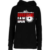 Hurricane IAN Survivor Womens Funnel Neck Pullover Hood