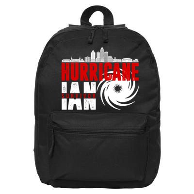 Hurricane IAN Survivor 16 in Basic Backpack