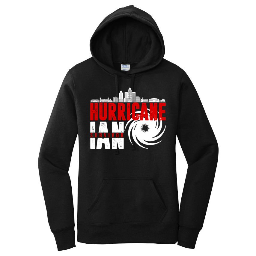 Hurricane IAN Survivor Women's Pullover Hoodie