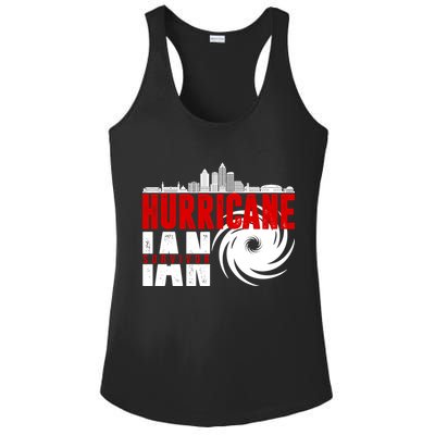 Hurricane IAN Survivor Ladies PosiCharge Competitor Racerback Tank