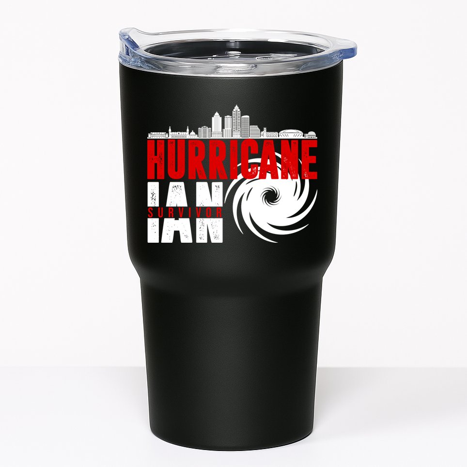 Hurricane IAN Survivor Tumbler