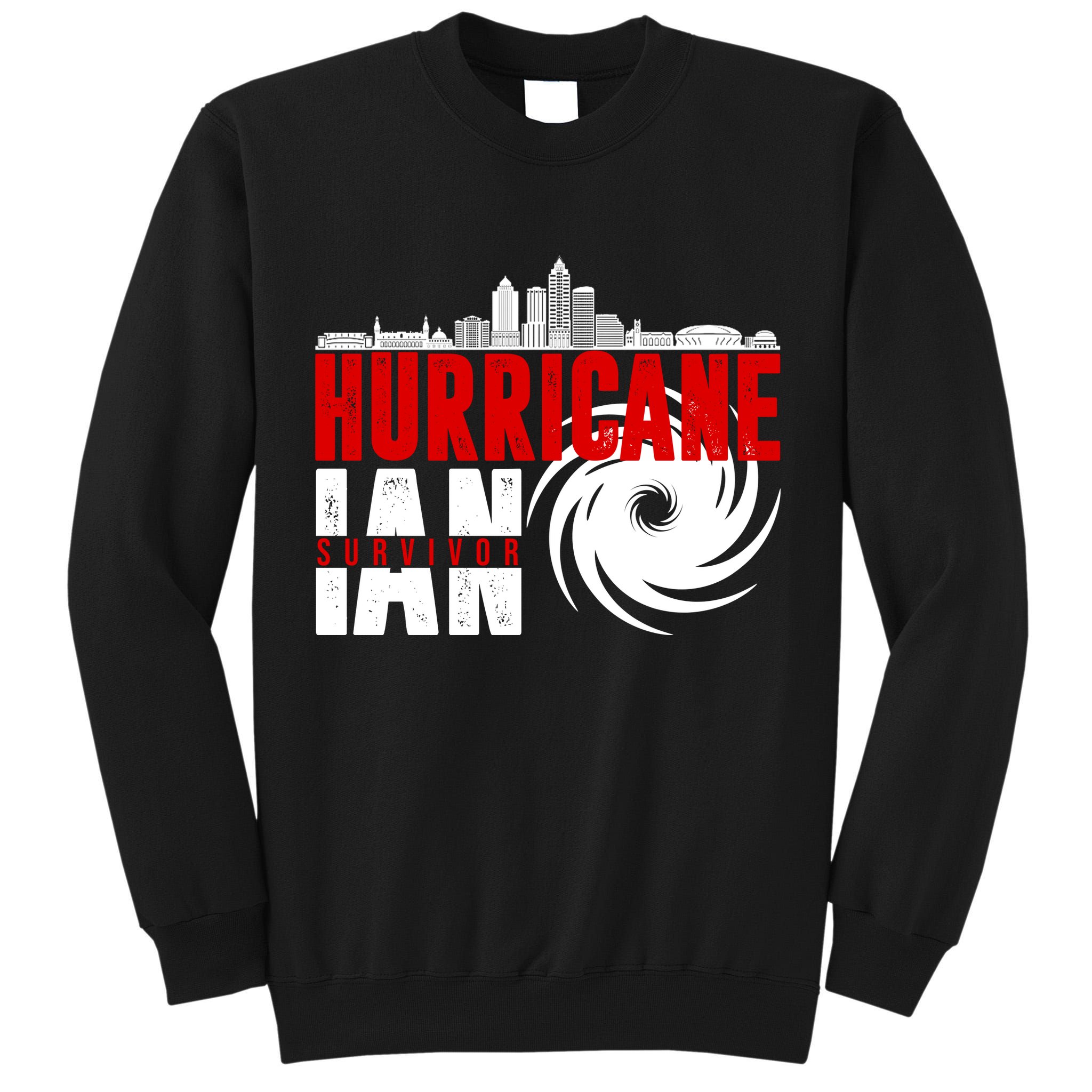 Hurricane IAN Survivor Tall Sweatshirt
