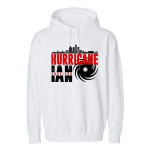 Hurricane IAN Survivor Garment-Dyed Fleece Hoodie