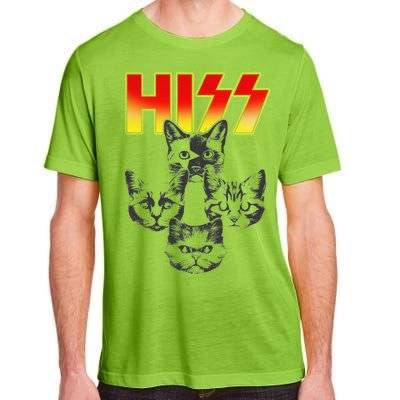 Hiss Music Cat Band Adult ChromaSoft Performance T-Shirt