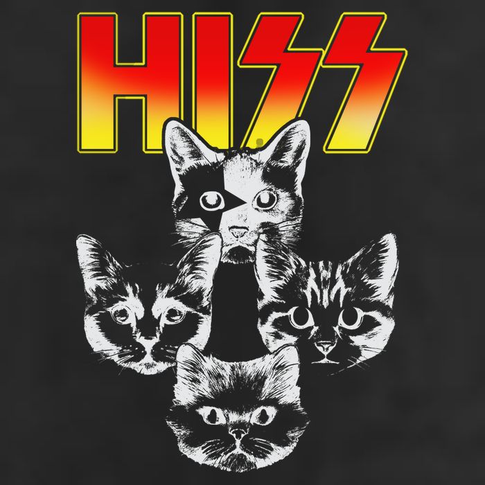Hiss Music Cat Band Cool Comfort Performance Bucket Hat