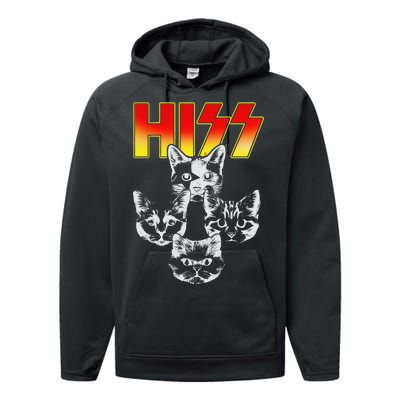 Hiss Music Cat Band Performance Fleece Hoodie