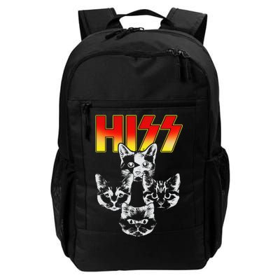 Hiss Music Cat Band Daily Commute Backpack