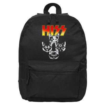 Hiss Music Cat Band 16 in Basic Backpack