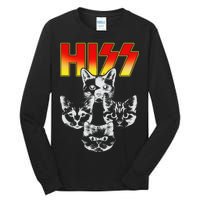 Hiss Music Cat Band Tall Long Sleeve T-Shirt