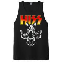 Hiss Music Cat Band PosiCharge Competitor Tank