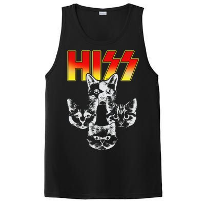 Hiss Music Cat Band PosiCharge Competitor Tank