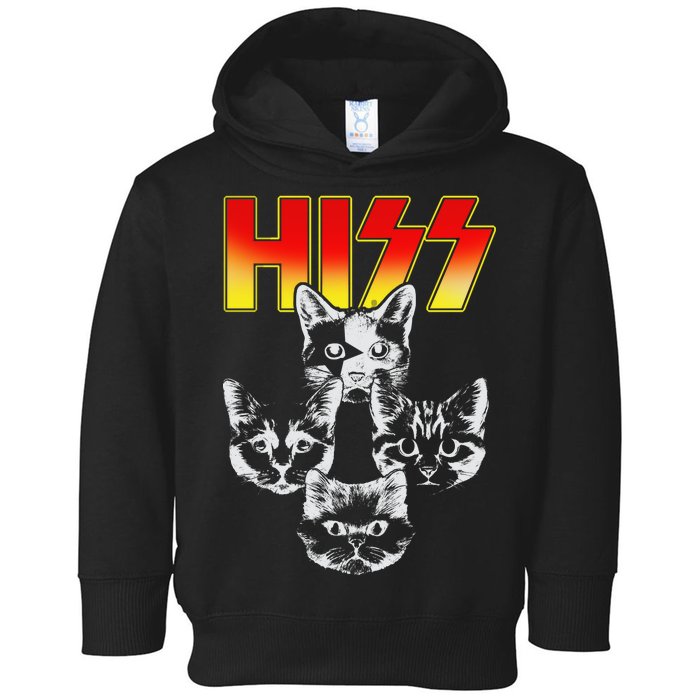 Hiss Music Cat Band Toddler Hoodie