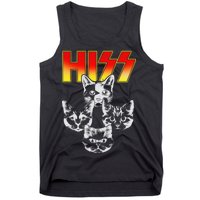 Hiss Music Cat Band Tank Top