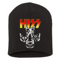 Hiss Music Cat Band Short Acrylic Beanie