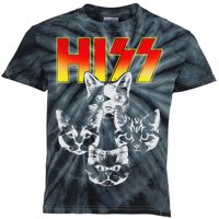 Hiss Music Cat Band Kids Tie-Dye T-Shirt