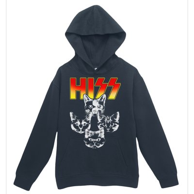 Hiss Music Cat Band Urban Pullover Hoodie