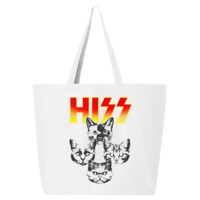 Hiss Music Cat Band 25L Jumbo Tote