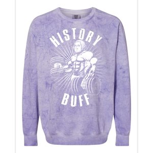 History Buff Funny George Washington Colorblast Crewneck Sweatshirt