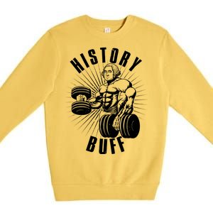 History Buff Funny George Washington Premium Crewneck Sweatshirt