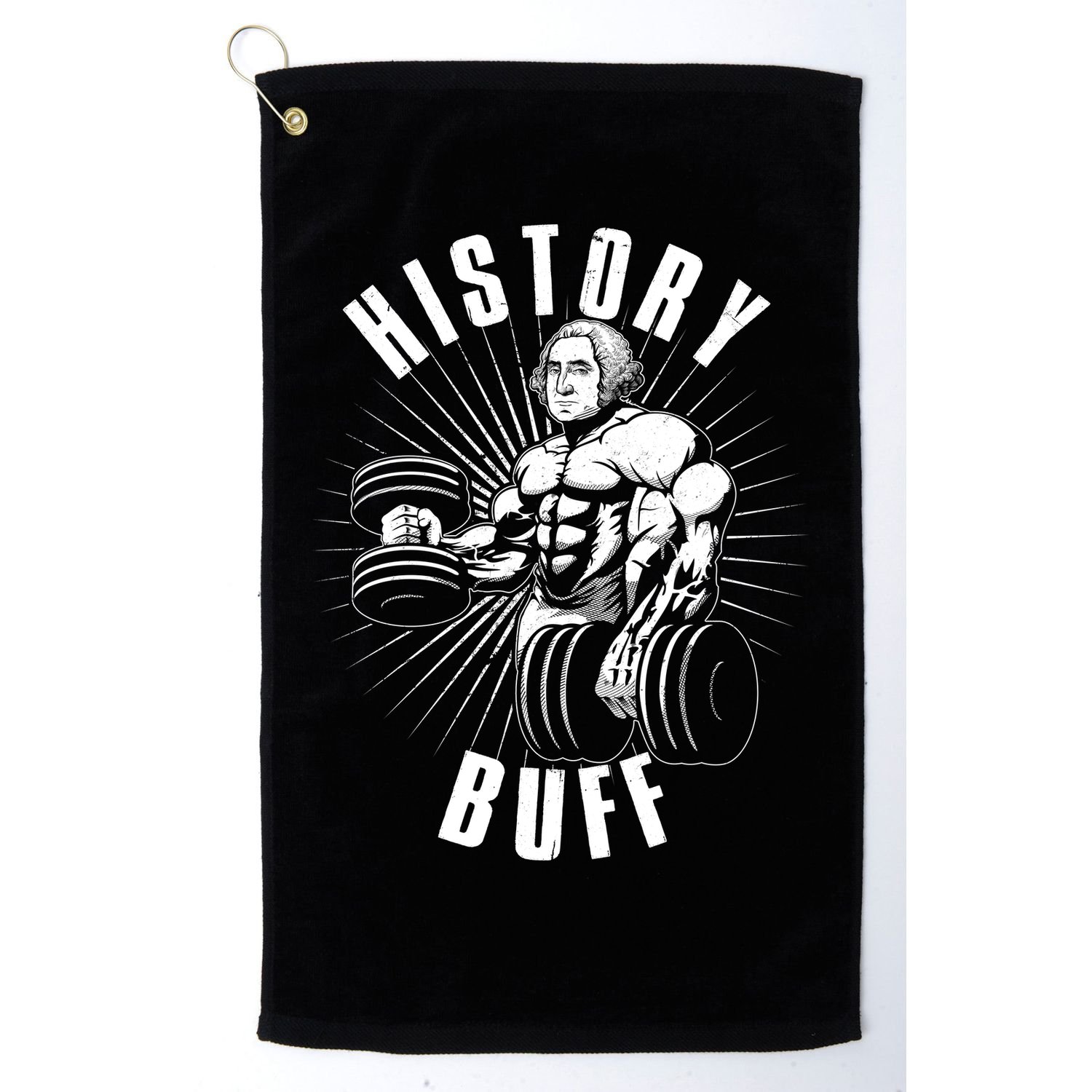 History Buff Funny George Washington Golf Towel