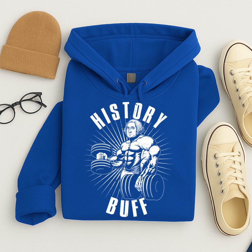 History Buff Funny George Washington Hoodie