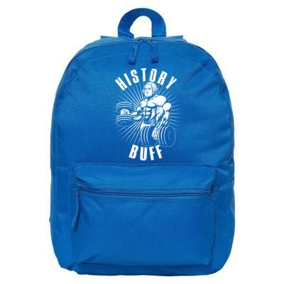History Buff Funny George Washington 16 in Basic Backpack