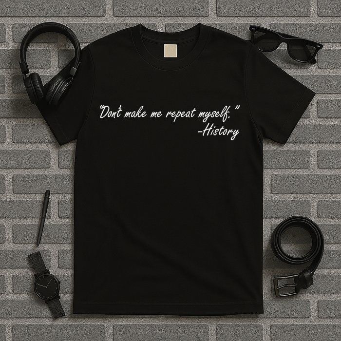 History Don't Make Me Repeat Myself T-Shirt
