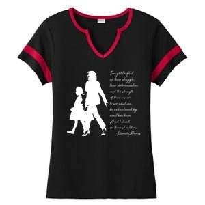 History Makers Kamala Harris And Ruby Bridges Ladies Halftime Notch Neck Tee