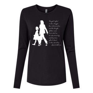 History Makers Kamala Harris And Ruby Bridges Womens Cotton Relaxed Long Sleeve T-Shirt