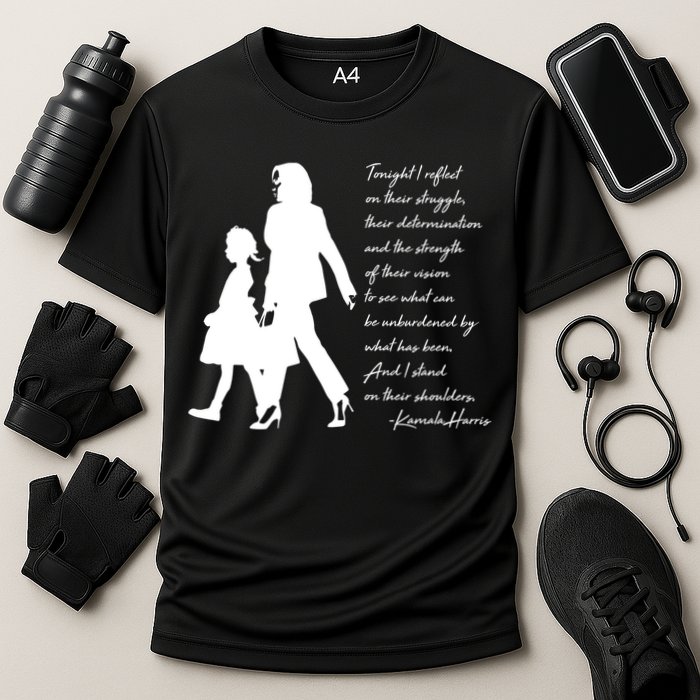 History Makers Kamala Harris And Ruby Bridges Performance Shirt