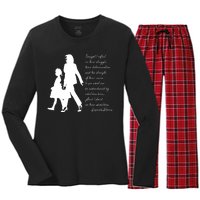 History Makers Kamala Harris And Ruby Bridges Women's Long Sleeve Flannel Pajama Set 