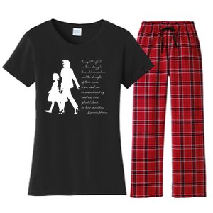 History Makers Kamala Harris And Ruby Bridges Women's Flannel Pajama Set