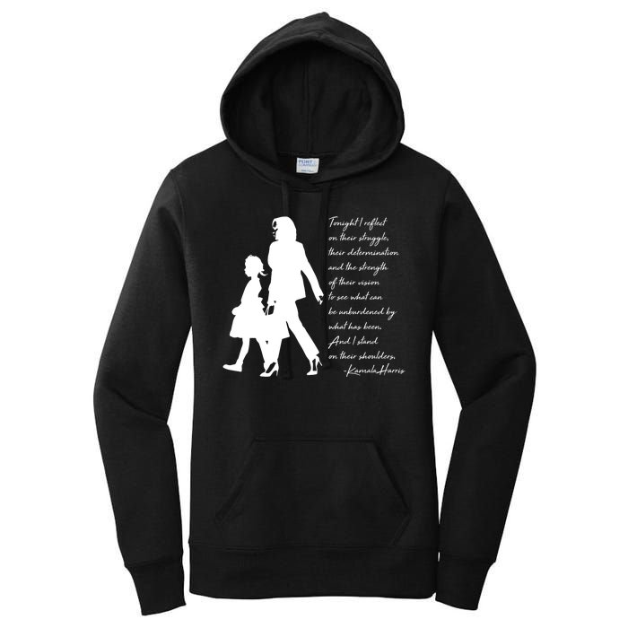 History Makers Kamala Harris And Ruby Bridges Women's Pullover Hoodie