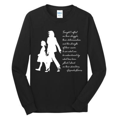 History Makers Kamala Harris And Ruby Bridges Tall Long Sleeve T-Shirt